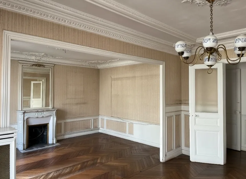 Avant / Après : un appartement haussmannien à Paris, photo 1